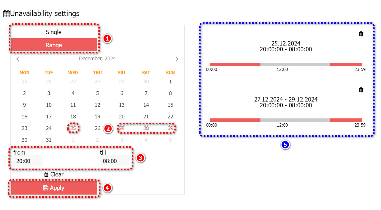 Unavailability_nighttime