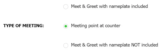 Type of meeting