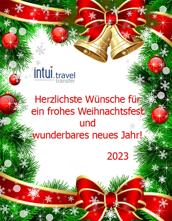 Frohe Weihnachten und einen guten Rutsch ins neue Jahr 2023