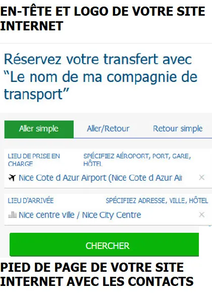 Exemple de marque blanche