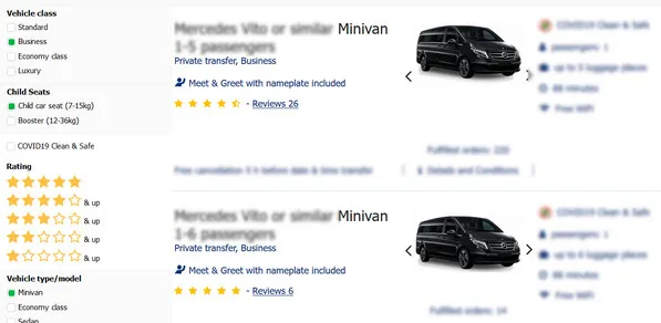 Filter transfer search Intui