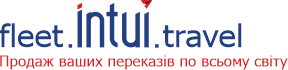 Логотип Intui.travel ринок трансферів з аеропорту